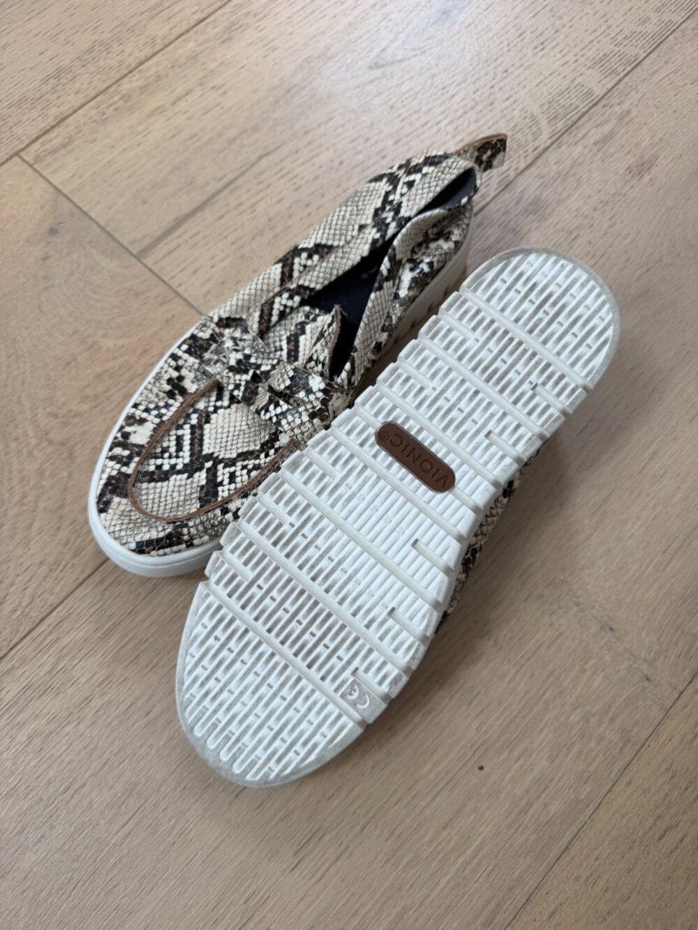 Vionic Uptown Loafer in Snake Print - Picture 2 of 4